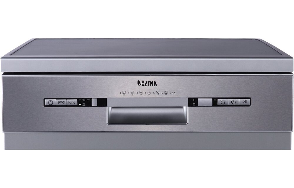 ETNA VWV142RVS - Vrijstaande vaatwasser