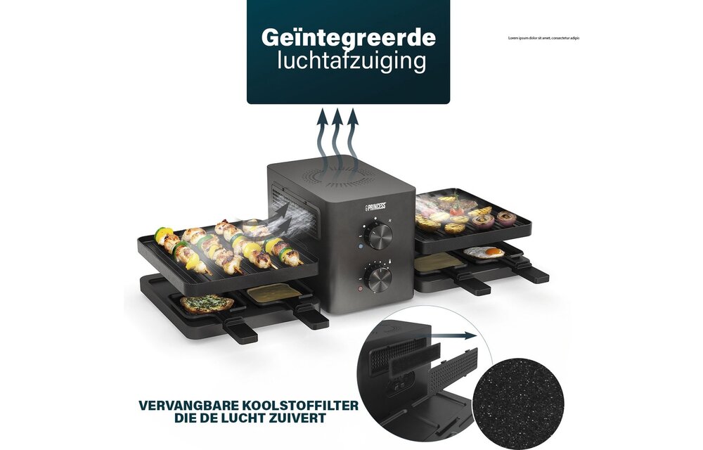 Princess 162660 Raclette Purify - Gourmetstel