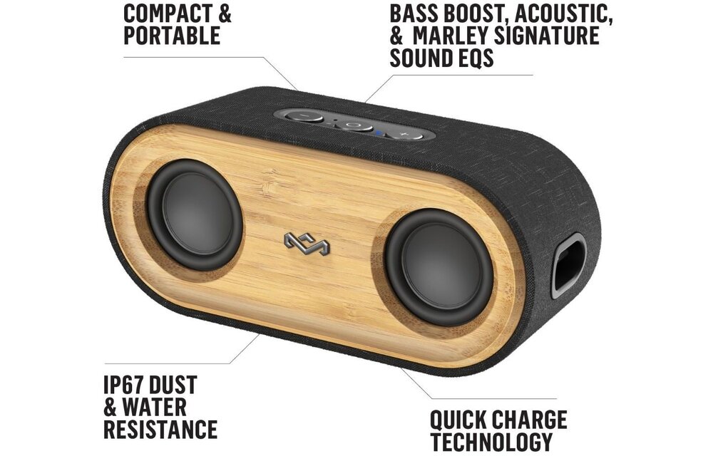 House of Marley Get Together 2 Mini - Draadloze speaker