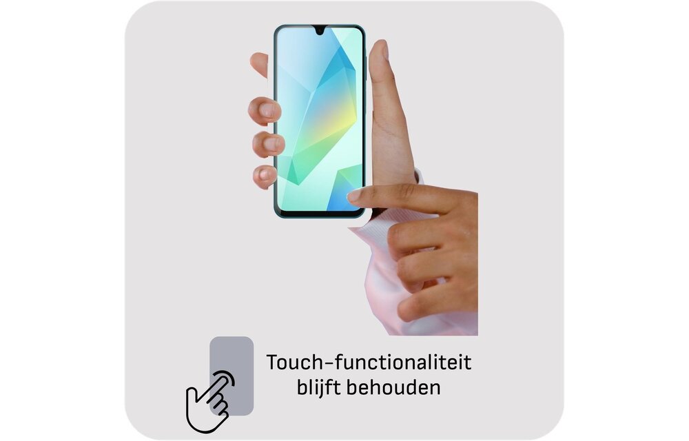 Just in Case Samsung Galaxy A16 / A17 Tempered Glass - Screenprotector