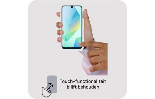 Just in Case Samsung Galaxy A16 / A17 Tempered Glass - Screenprotector