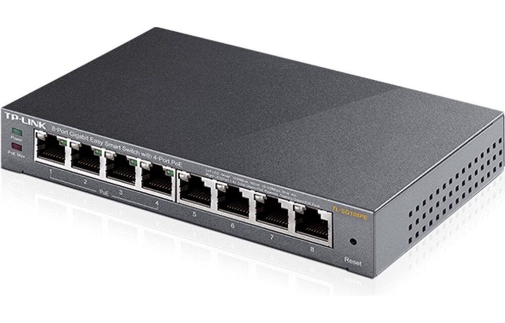 TP-Link TL-SG108PE - Netwerk switch