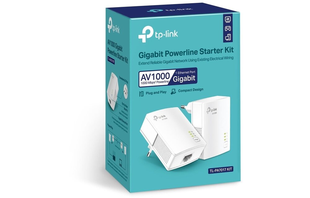 TP-Link TL-PA7017 KIT - Powerline adapter