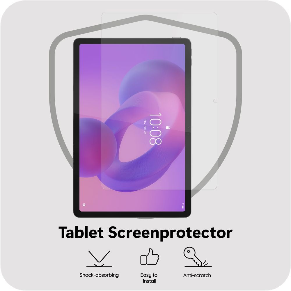 Just in Case Lenovo Idea Tab Tempered Glass - Screenprotector