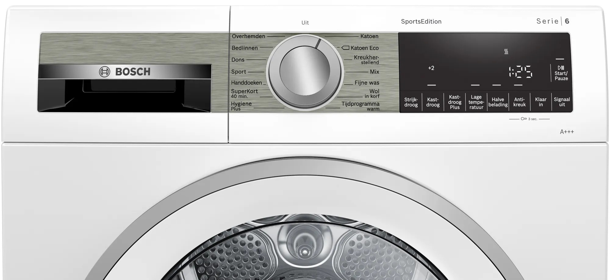 Bosch WQG233D2NL Serie 6 EXCLUSIV  - Warmtepompdroger