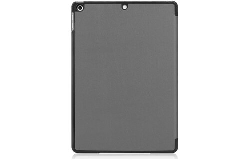 Just in Case Smart Tri-Fold Case - Apple iPad 10.2 - Grijs - Tablethoes