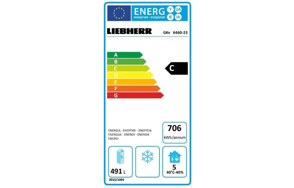 Liebherr GKv 6460-23 - Vrijstaande koelkast
