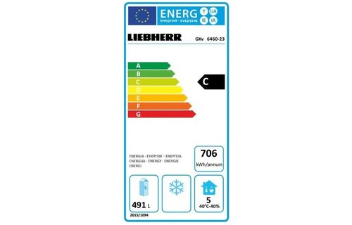 Liebherr GKv 6460-23 - Vrijstaande koelkast
