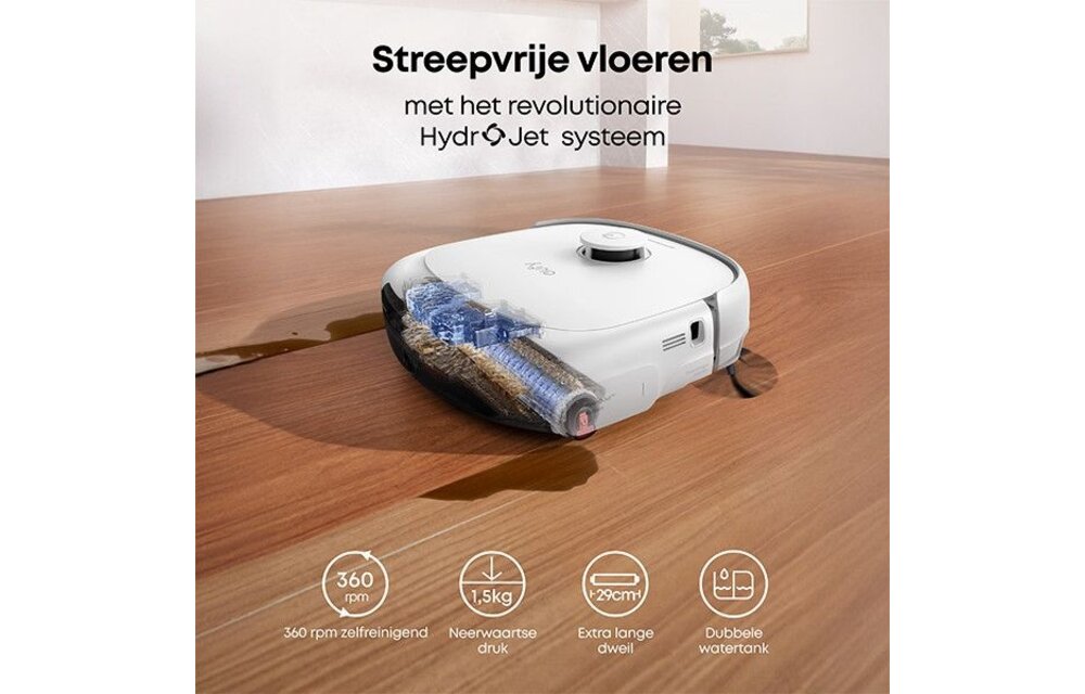 Eufy Omni E25 Wit - Robotstofzuiger