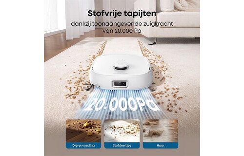 Eufy Omni E25 Wit - Robotstofzuiger