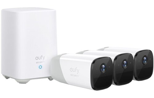 Eufy eufyCam 2 Pro 3-Cam Kit (3 camera's + HomeBase 2) - Beveiligingscamera