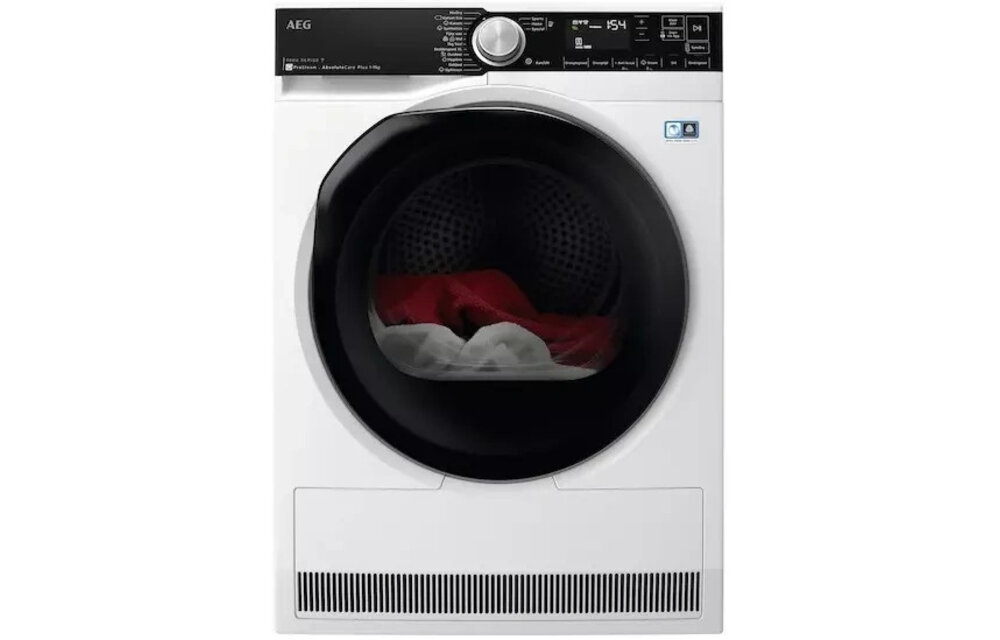 AEG TR979M8CS 9000 Serie AbsoluteCare Plus Prosteam - Warmtepompdroger
