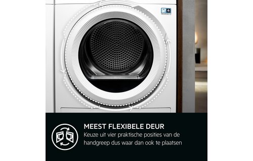 AEG TR86TRIER 8000 Serie AbsoluteCare - Warmtepompdroger