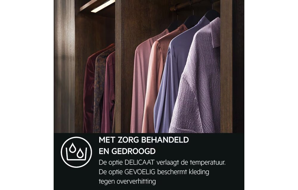 AEG TR86TRIER 8000 Serie AbsoluteCare - Warmtepompdroger