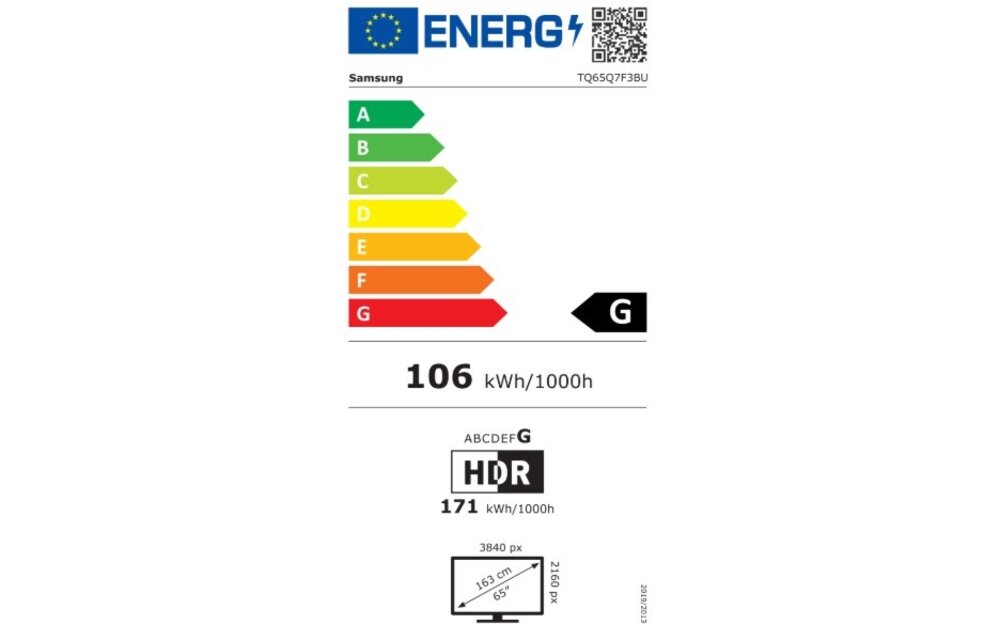 Samsung QLED 4K 65Q7F3 (2025) - QLED TV