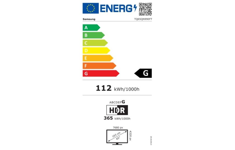 Samsung Neo QLED 8K 65QN990F (2025) - QLED TV