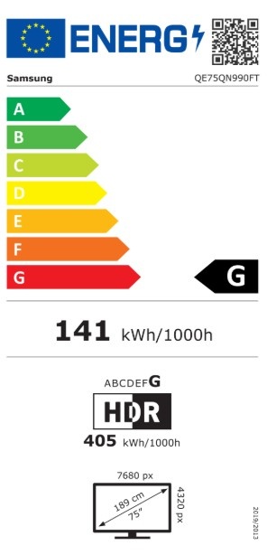 Samsung Neo QLED 8K 75QN990F (2025) - QLED TV