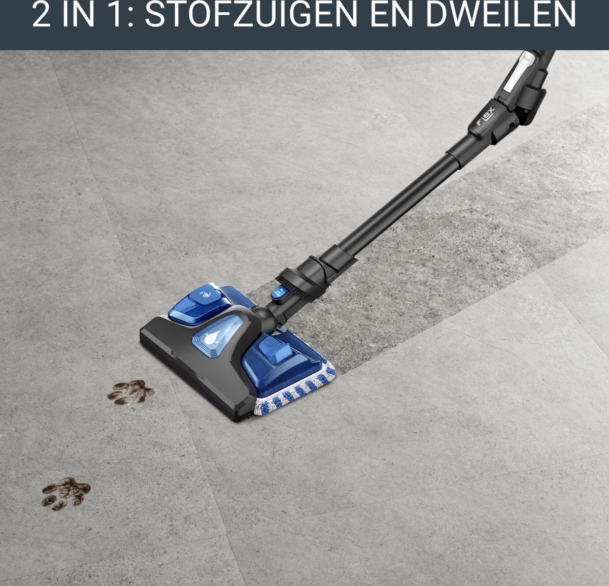 Rowenta X-Force Flex 9.60 Aqua RH20C7 - Steelstofzuiger