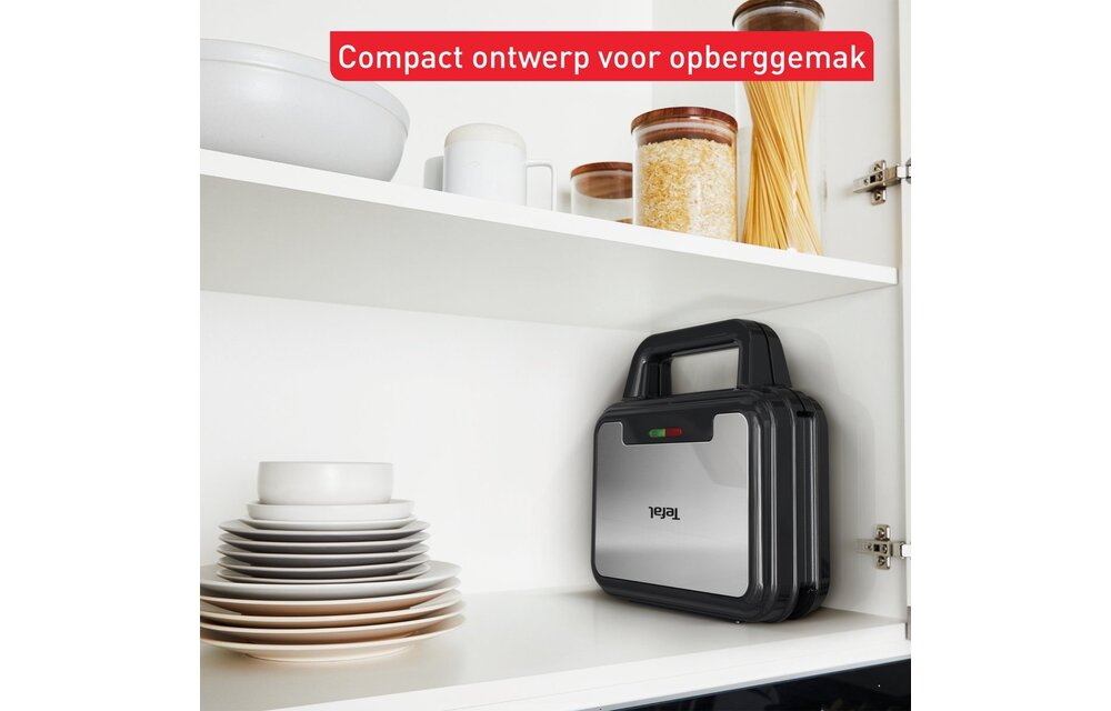 Tefal UltraCompact 3in1 SW383D - Tosti-ijzer