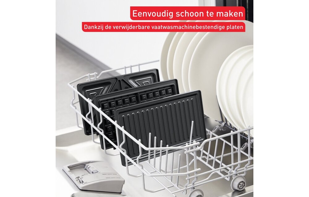 Tefal UltraCompact 3in1 SW383D - Tosti-ijzer