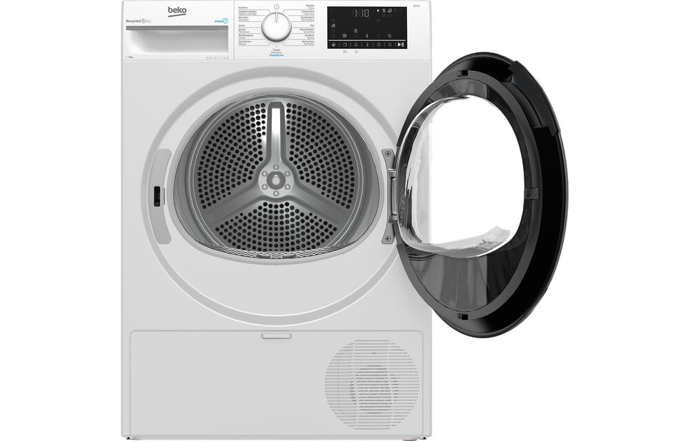 Beko B3T6823W2 SteamCure Selective - Warmtepompdroger