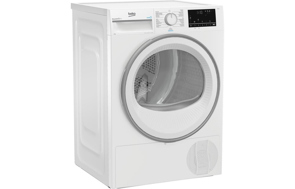 Beko B3T6823W2 SteamCure Selective - Warmtepompdroger