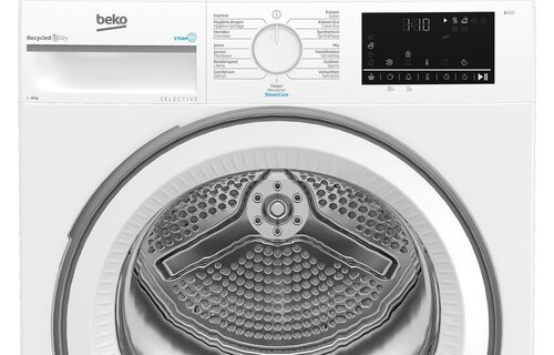 Beko B3T6823W2 SteamCure Selective - Warmtepompdroger