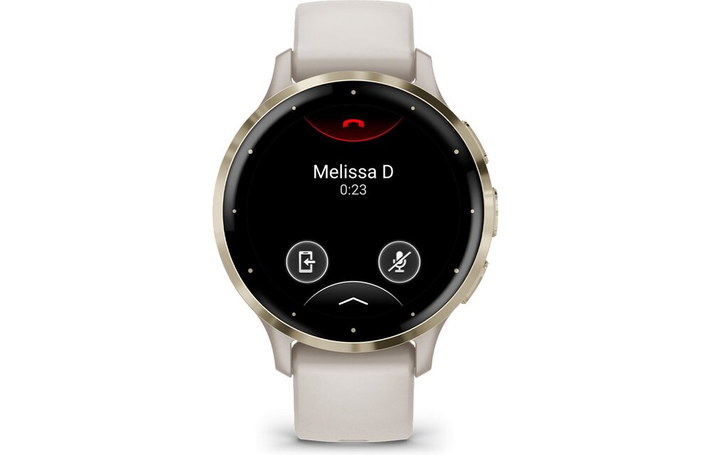 Garmin Venu 3S Goud/Wit - Smartwatch