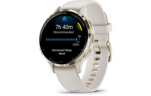 Garmin Venu 3S Goud/Wit - Smartwatch