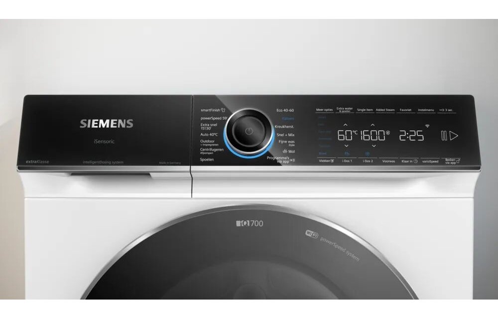Siemens WG56B2AMNL iQ700 extraKlasse - Wasmachine
