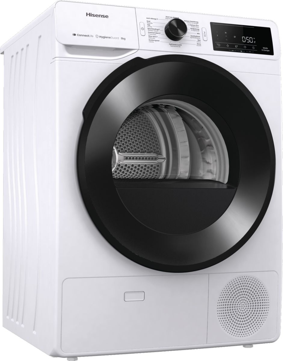 Hisense DH3V800UW/BLX - Warmtepompdroger