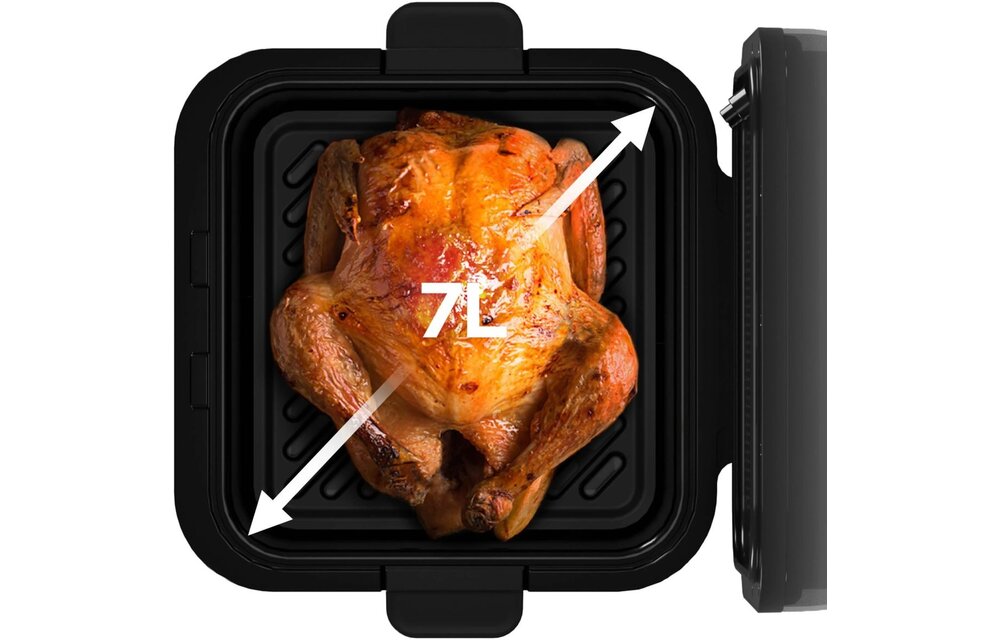 Inventum GF730HLDB - Hetelucht friteuse