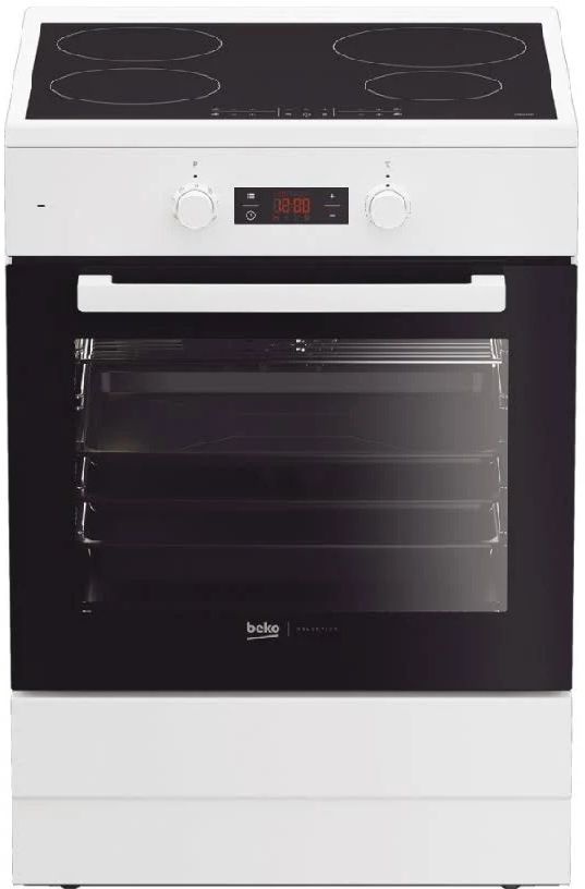 Beko FSM69301GWS  - Inductiefornuis