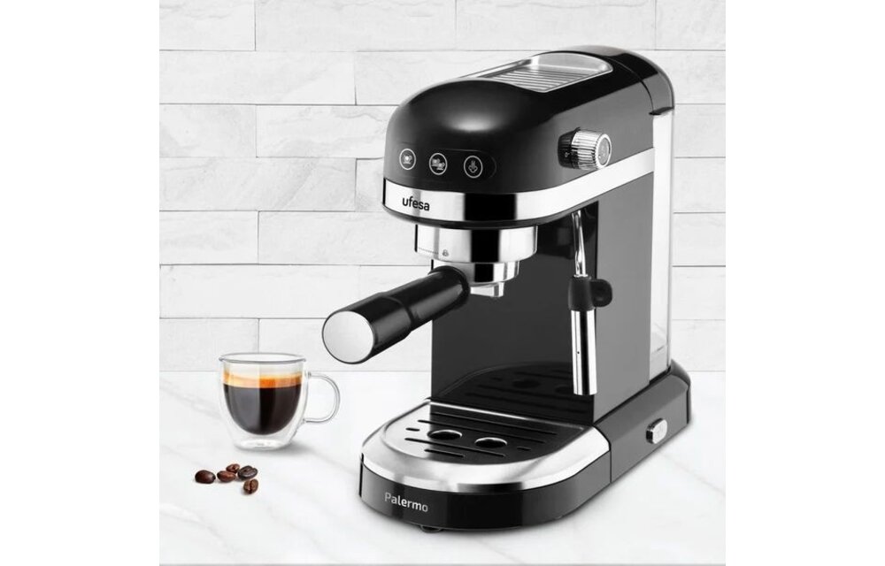 Ufesa Palermo Zwart - Pistonmachine