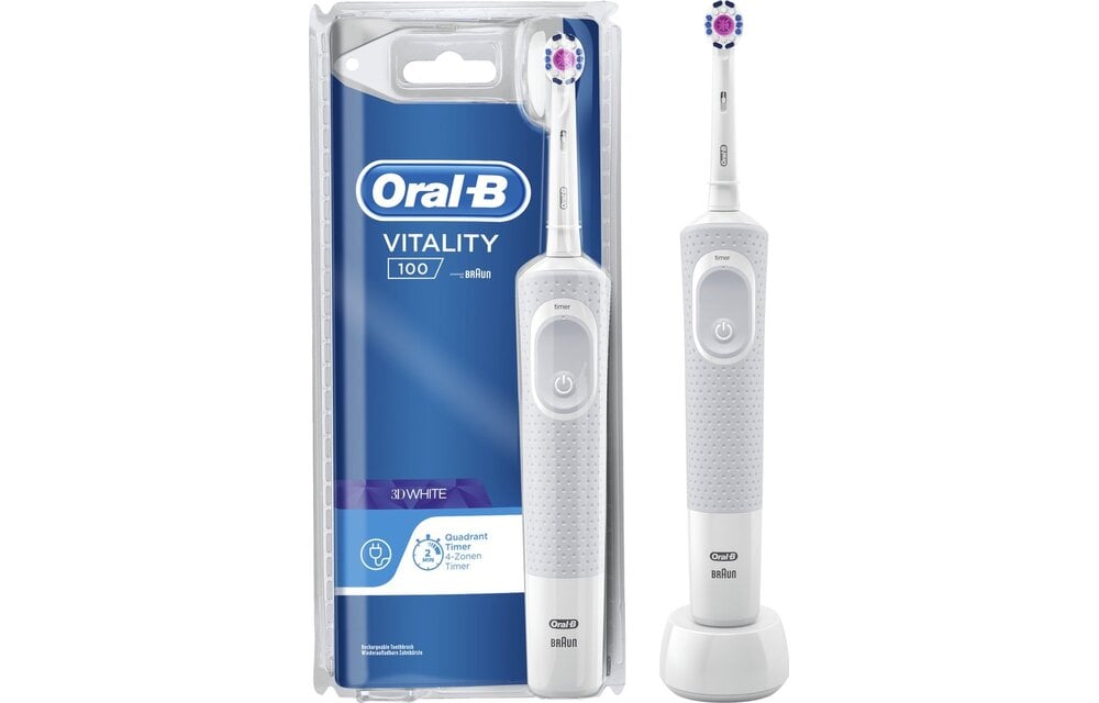 Oral-B Vitality 100 3DWhite - Elektrische tandenborstel