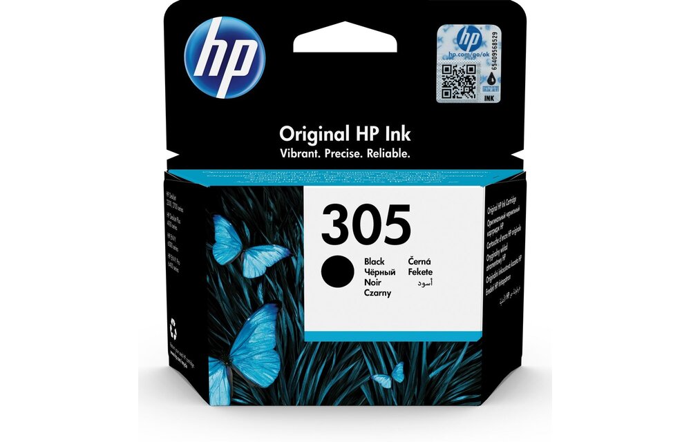 HP 305 (3YM61AE) Zwart - Inktcartridge