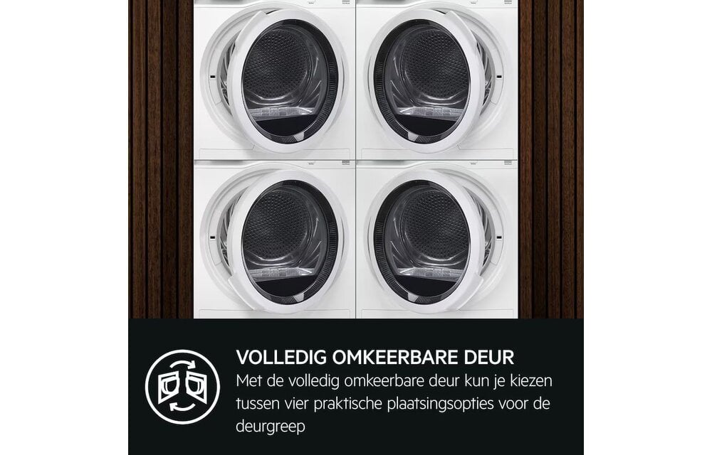 AEG TR738AT4B 7000 Serie SensiDry - Warmtepompdroger
