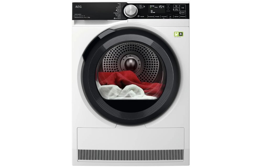 AEG TR97BADEN 9000 Serie AbsoluteCare Plus - Warmtepompdroger