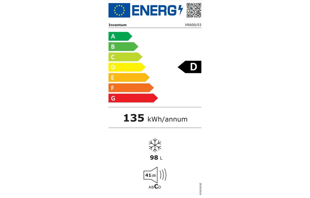 Inventum VR600 - Vrieskast