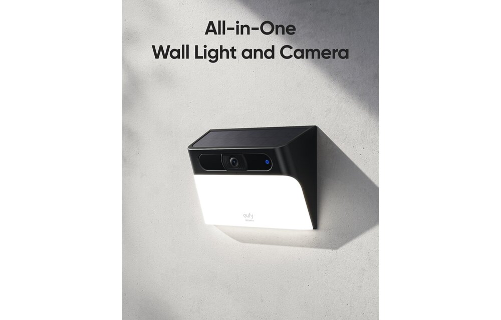 eufy Solar Wall Light Cam S120 - Beveiligingscamera