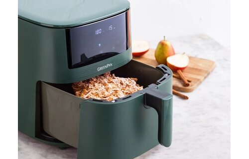 GreenPan Bistro XL Pine Green - Hetelucht friteuse