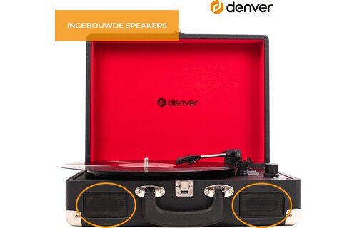Denver VPL-120 Zwart - Platenspeler