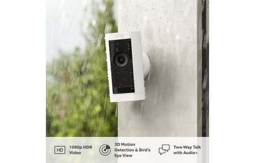 Ring Stick UP Pro Battery Wit - Beveiligingscamera