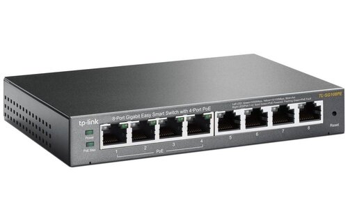 TP-Link TL-SG108PE - Netwerk switch
