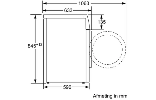 Bosch WAN28297NL Serie 4 EXCLUSIV - Wasmachine