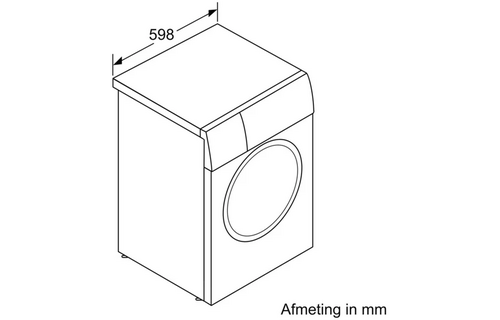 Bosch WAN28297NL Serie 4 EXCLUSIV - Wasmachine