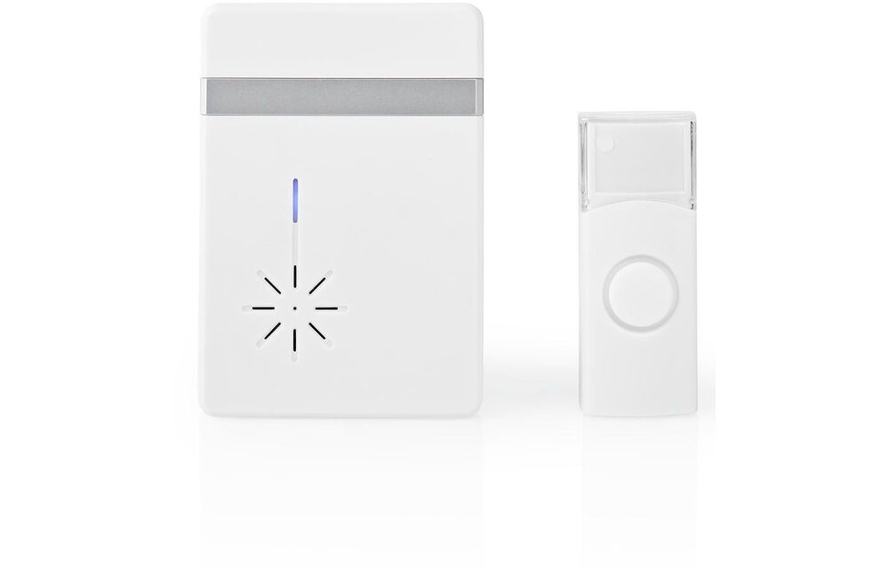 Nedis Draadloze deurbelset Batterij - Deurbel