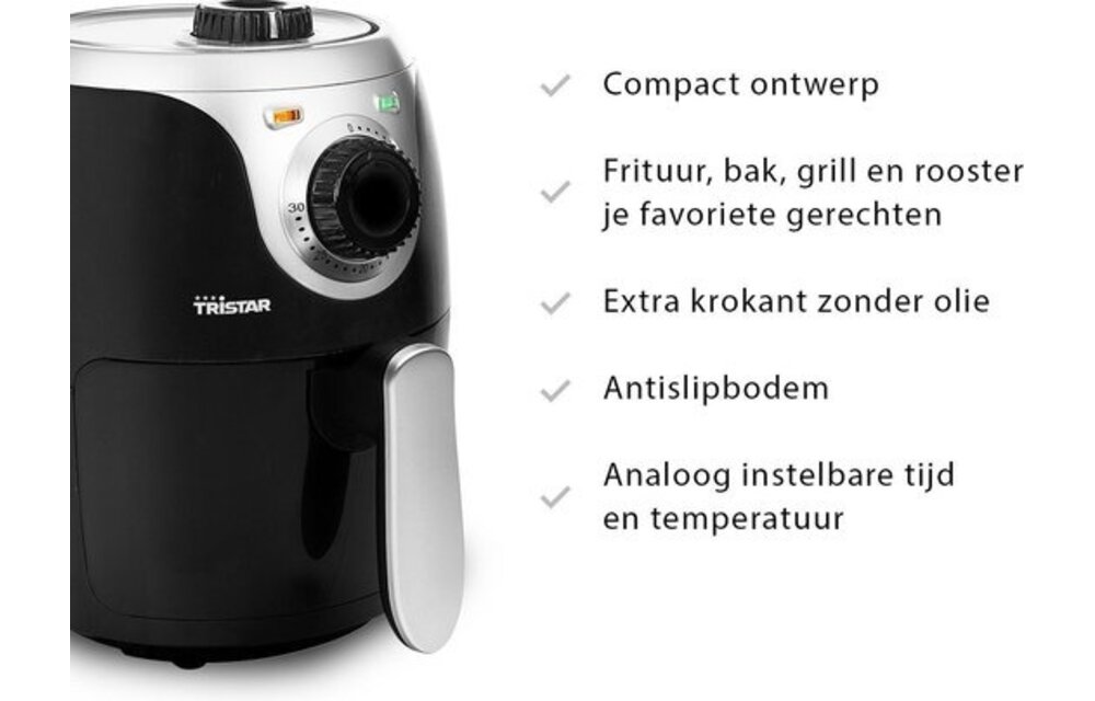 Tristar FR-6980 Mini Crispy Fryer - Hetelucht friteuse