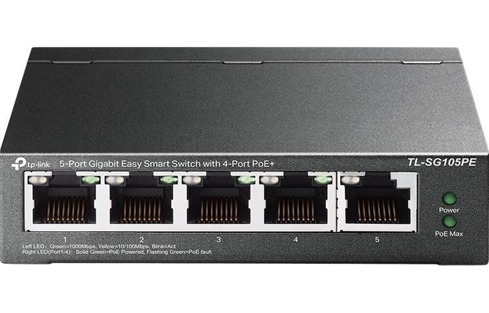 TP-Link TL-SG105PE - Netwerk switch