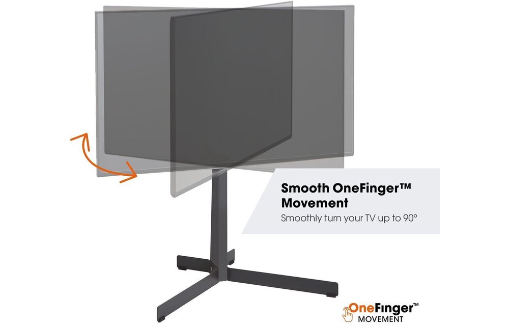 Vogel's TVS 3690 Zwart TV Vloerstandaard (40-77 inch) - TV muurbeugel